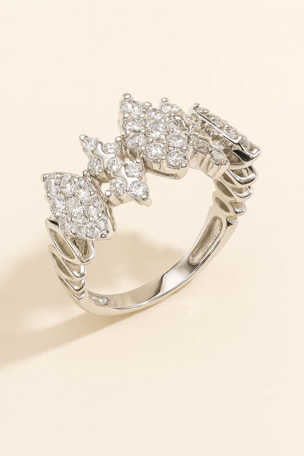 Tiara Diamond Ring