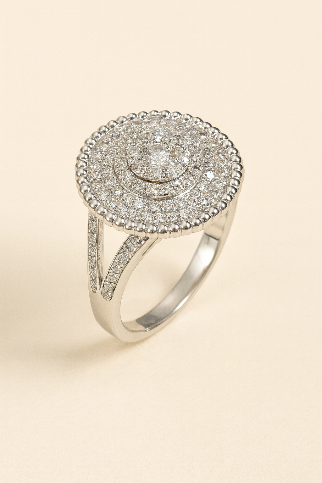 Enola Halo Diamond Ring