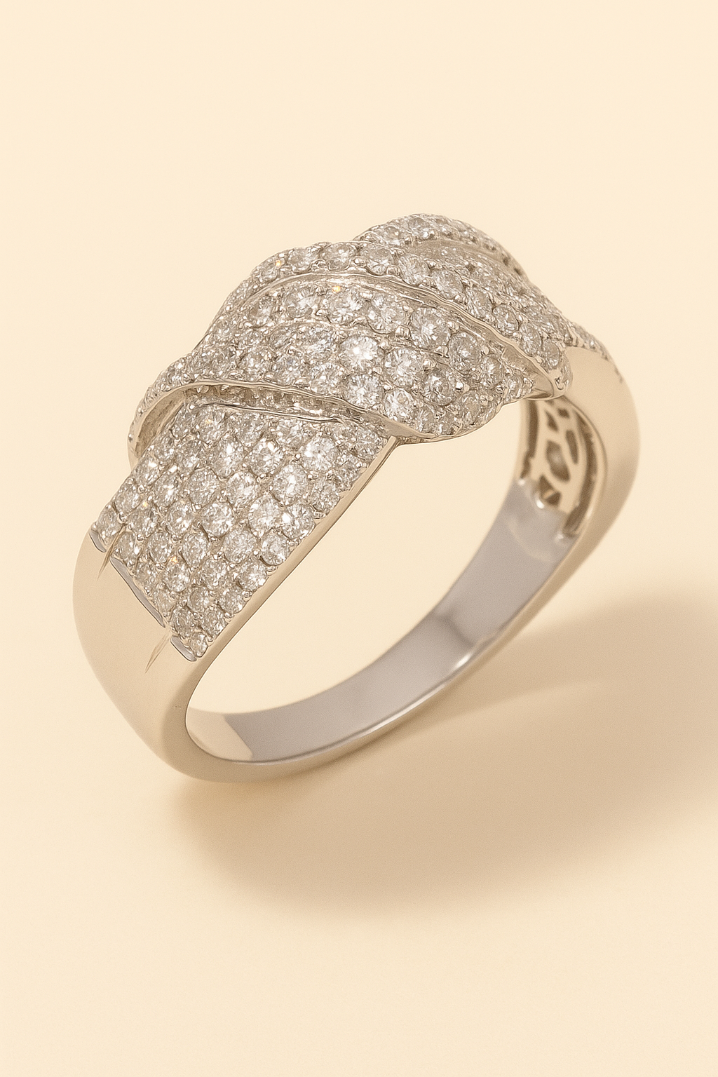 Serena Diamond Weave Ring