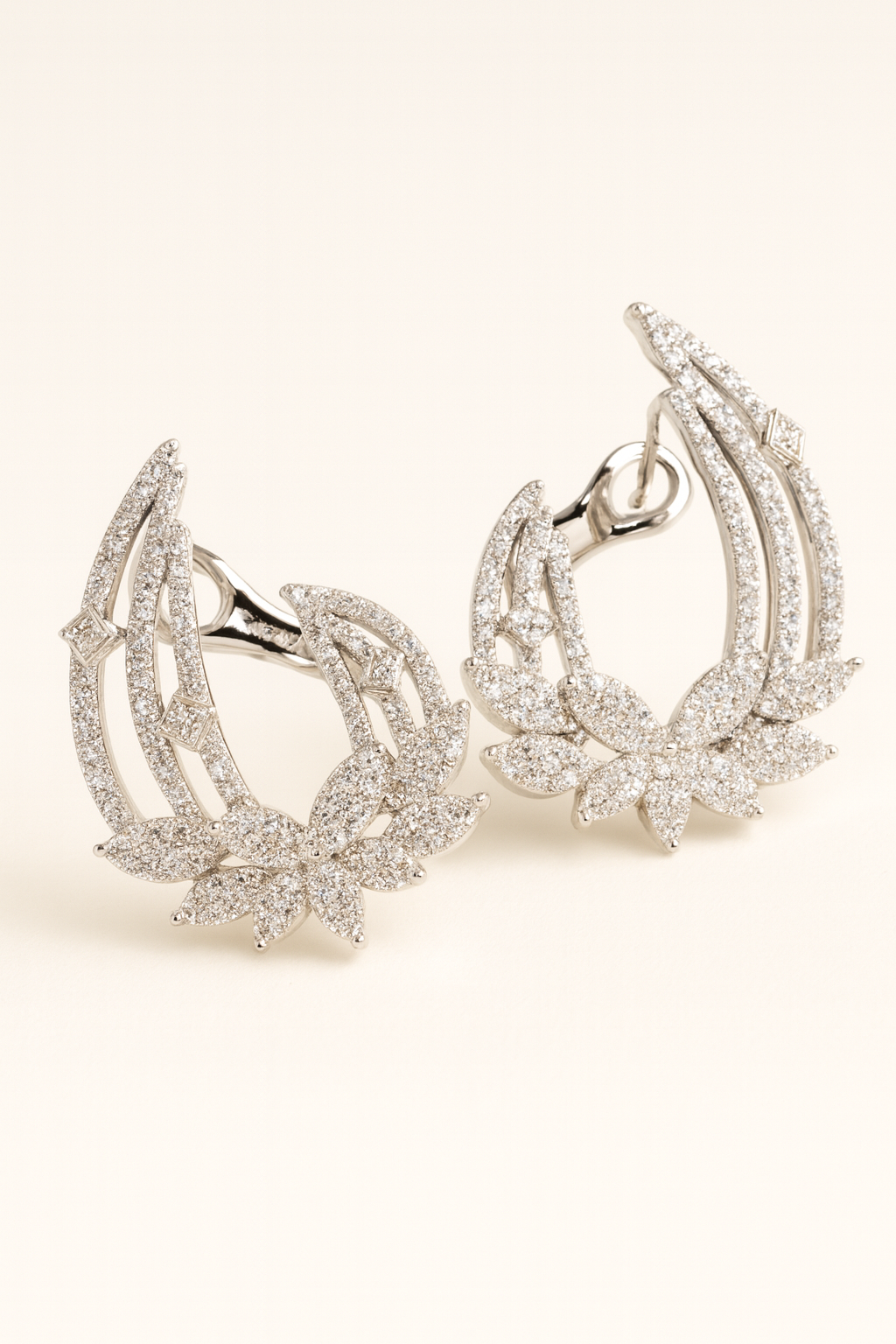 Harriet Diamond Bloom Earrings