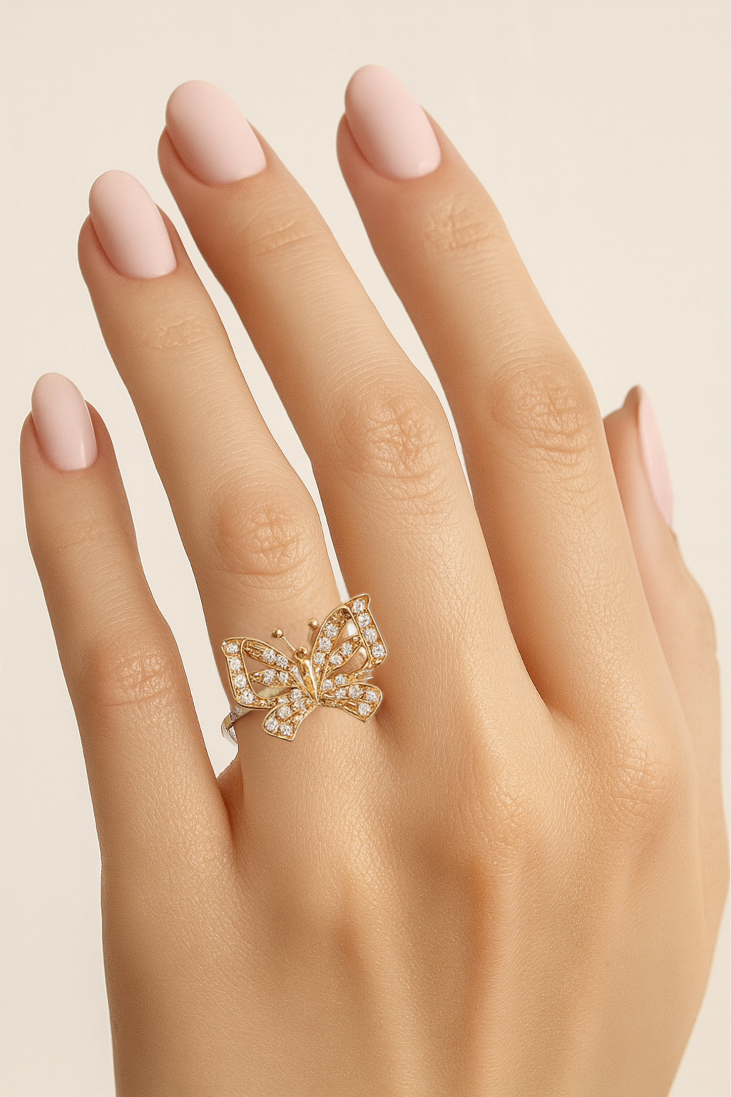 Fiona Butterfly Diamond Grace Ring