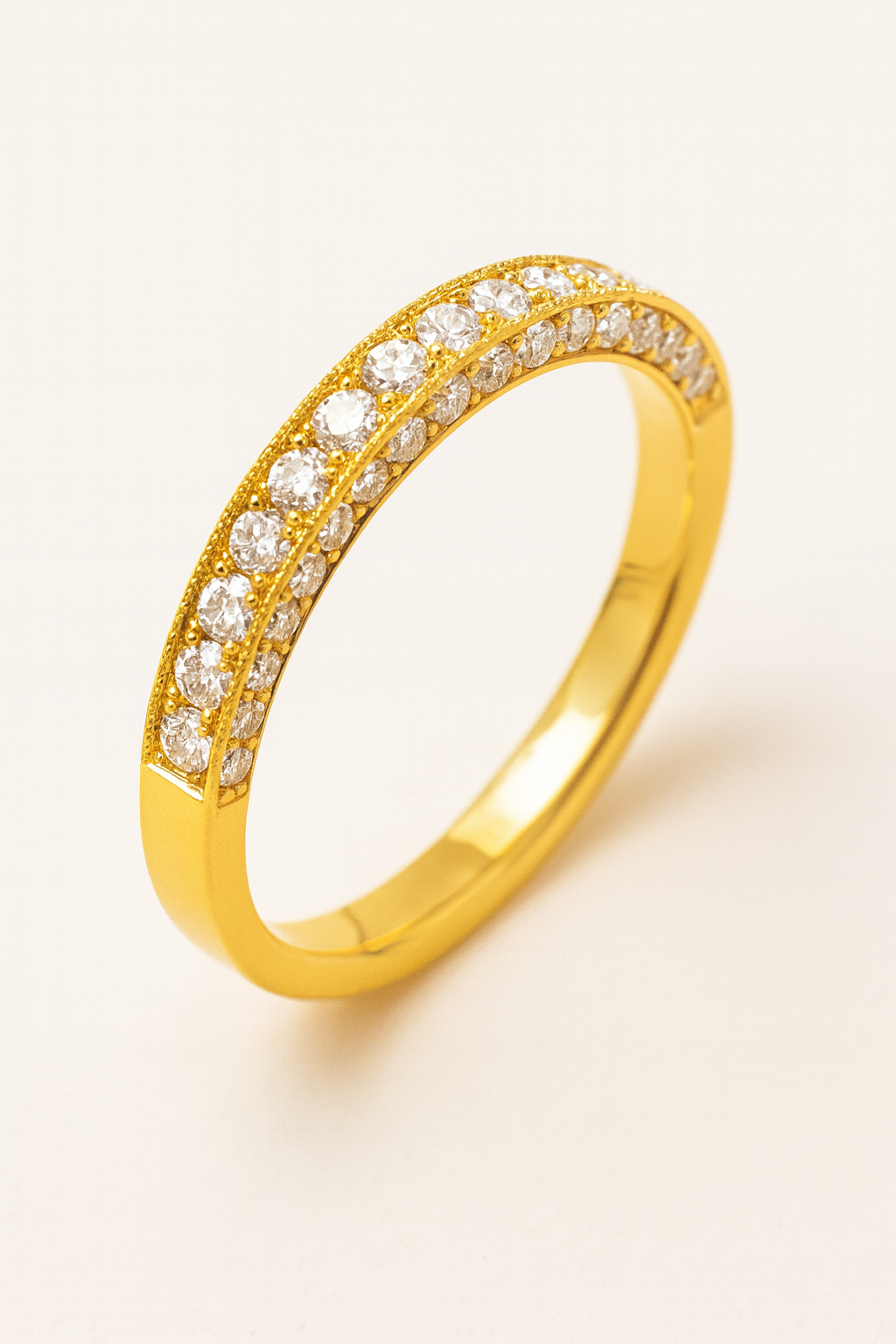 Honora 18K Rose Gold Diamond Encrusted Ring