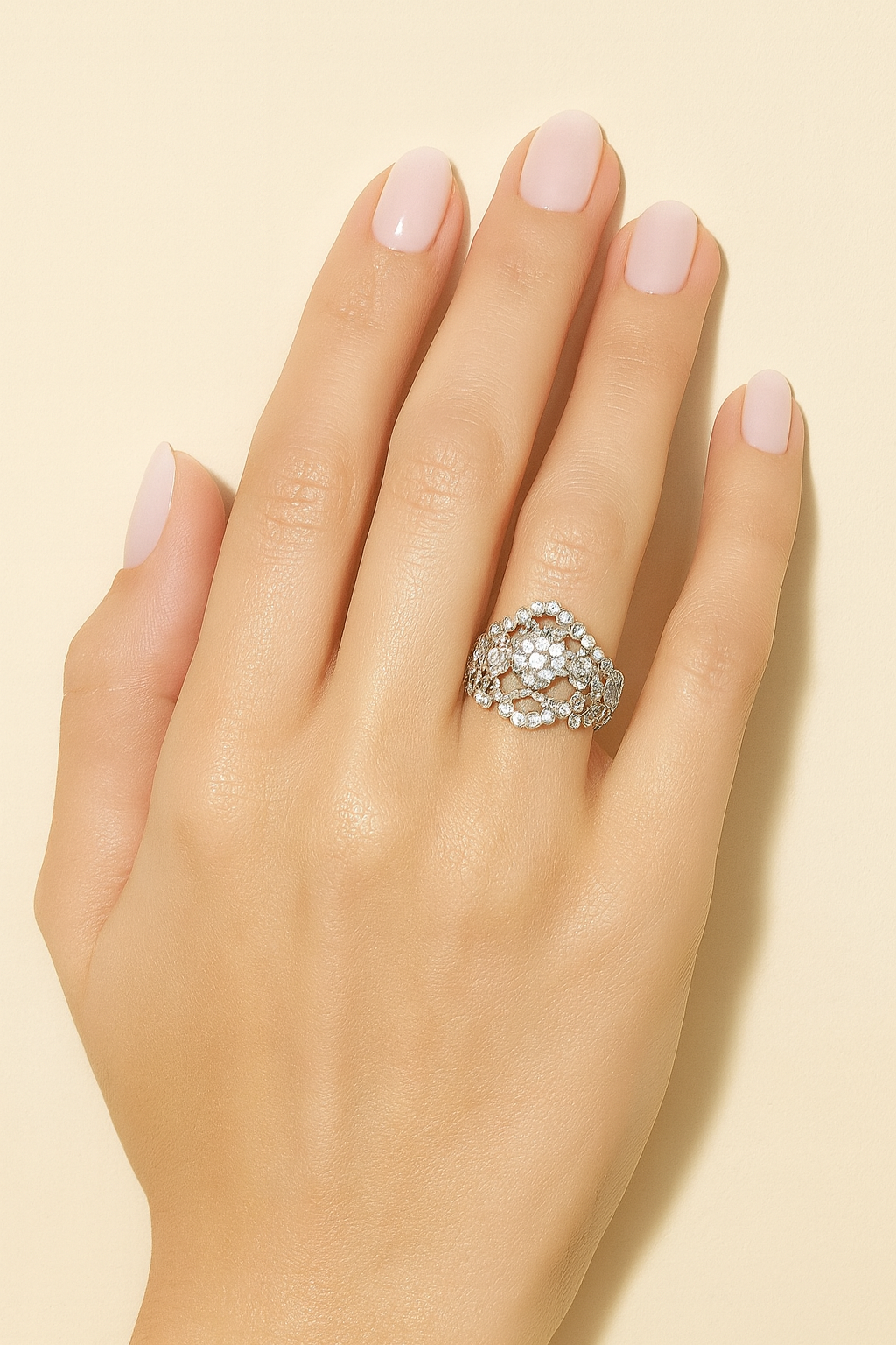 Sloane Celestial Bloom Diamond Ring