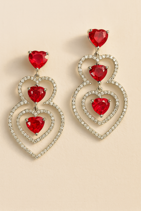 Lilith Cascade Diamond Earrings