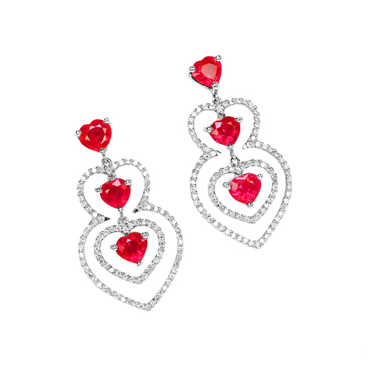 Valentina Cascade Diamond Earrings