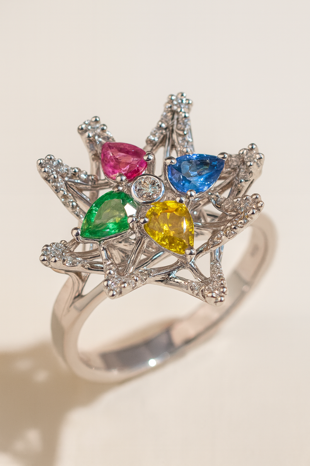 Harley Starburst Ring