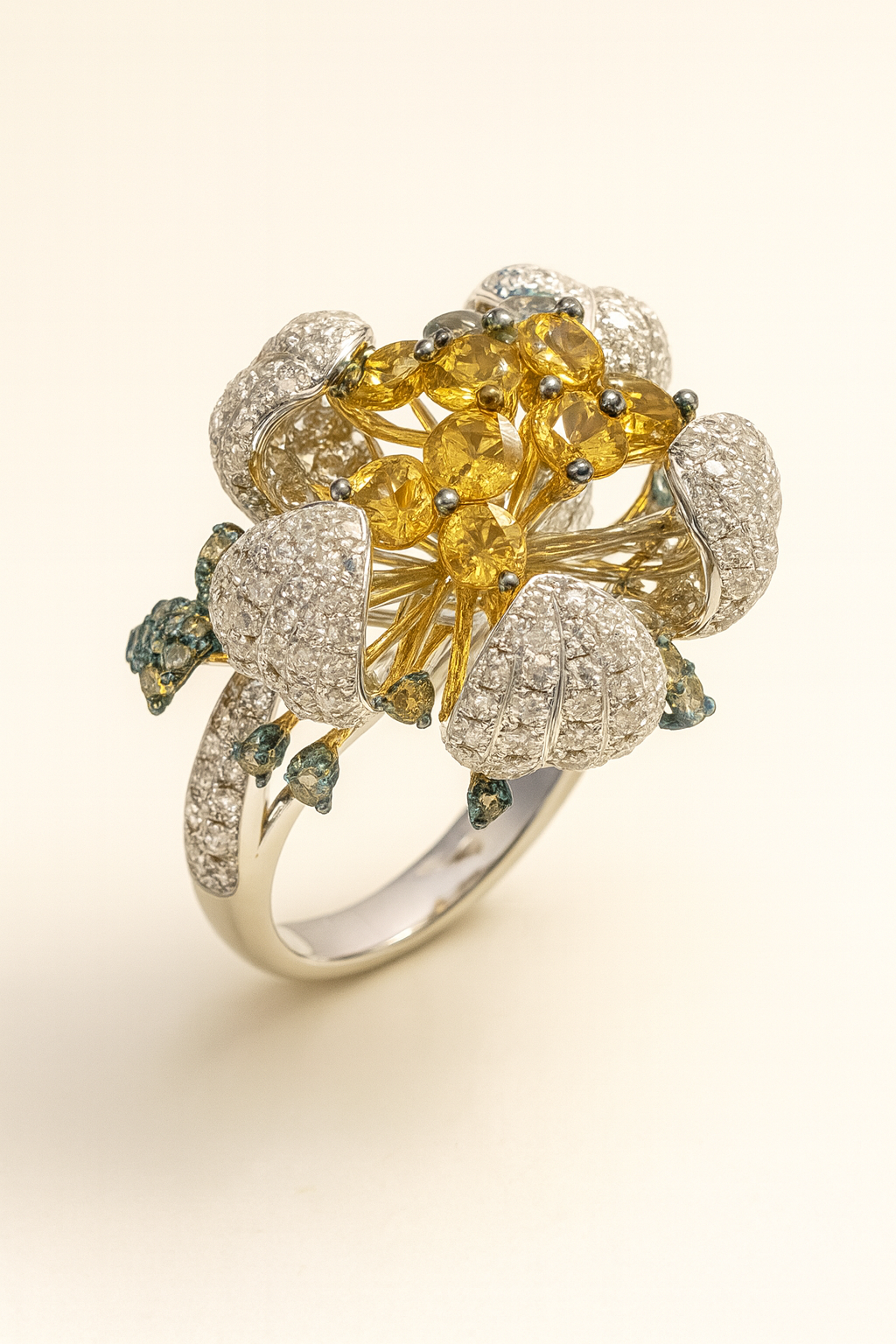 Lula Honey Blossom Diamond Bouquet Ring
