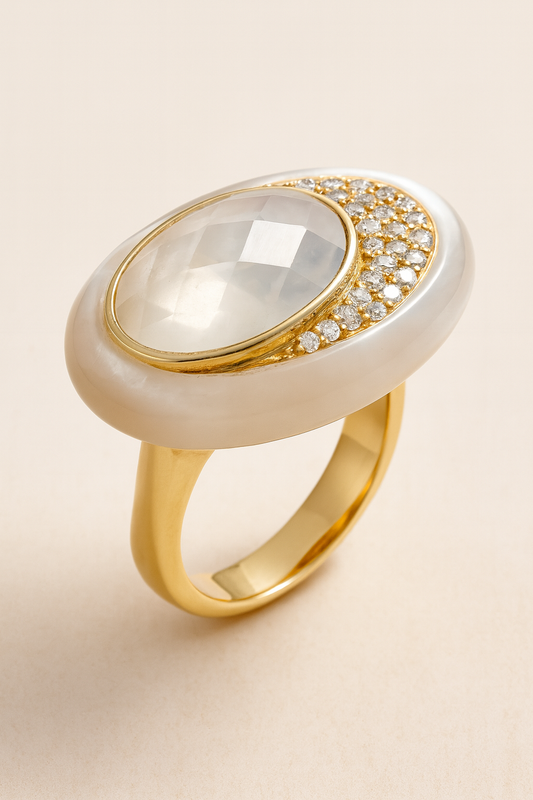 Ingrid Orbit Diamond Ring