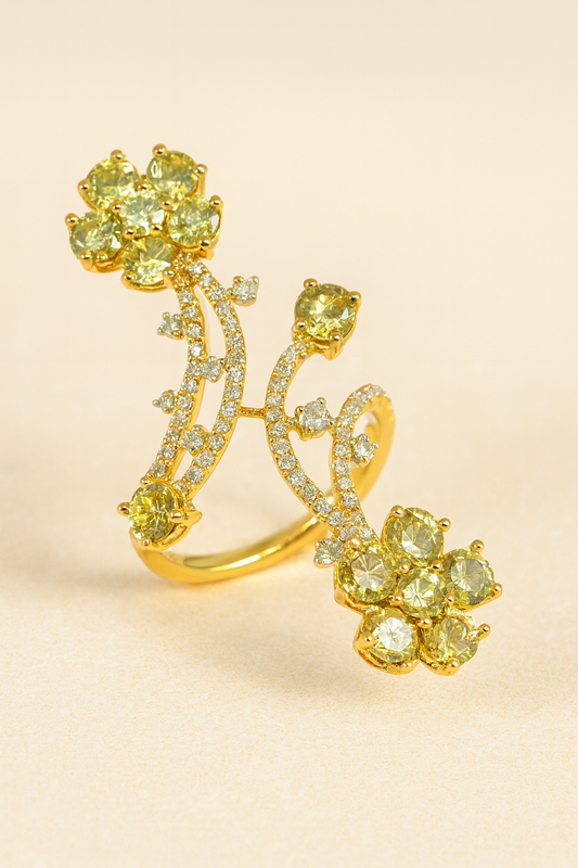 Sabrina Vine Diamond Ring