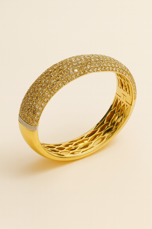 Shiva Aurora Diamond Bangle