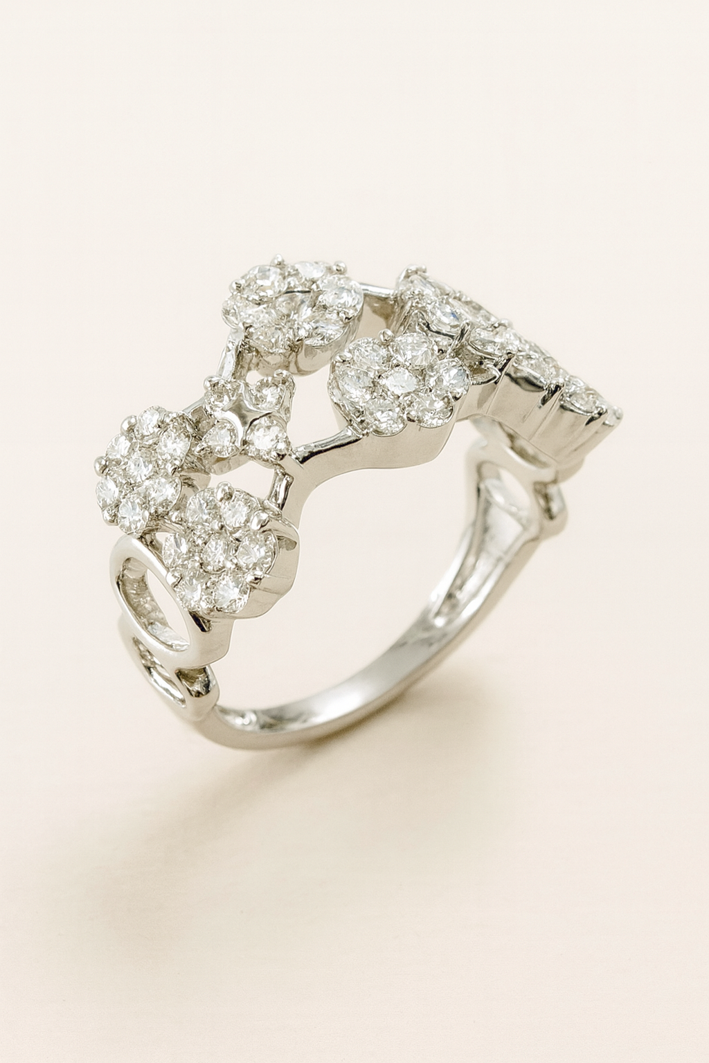 Noelle Winter Bouquet Diamond Ring