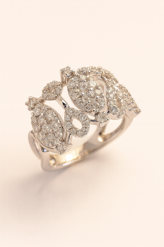 Eira Snowfall Serenade Diamond Ring