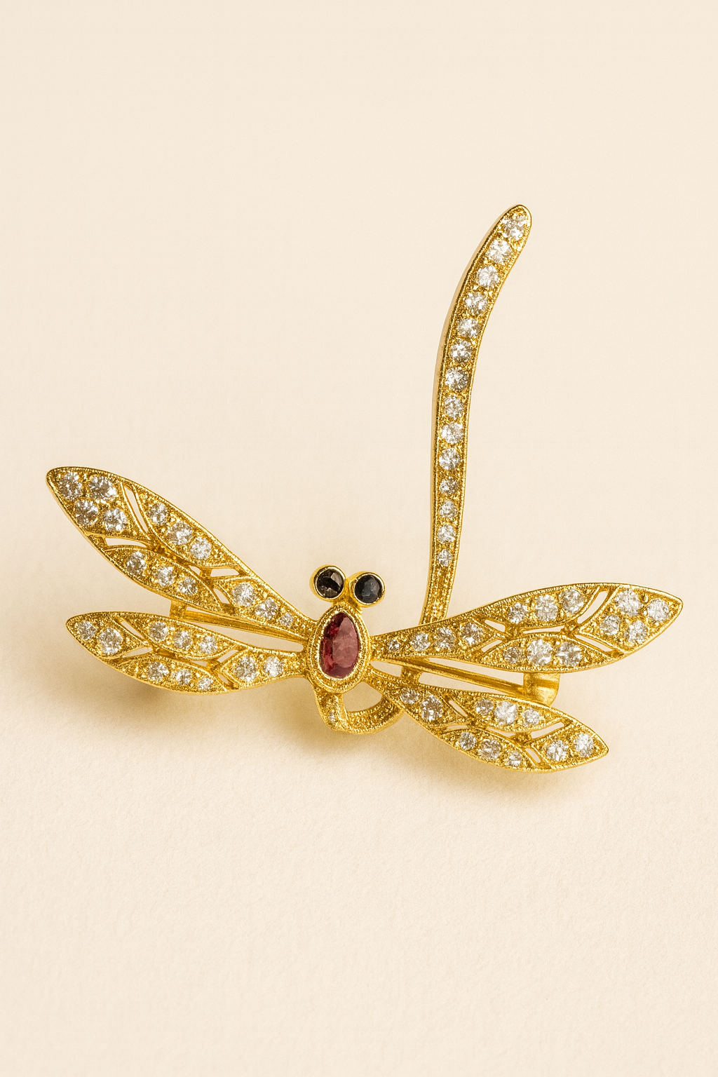 Zarina Skydancer Dragonfly Brooch
