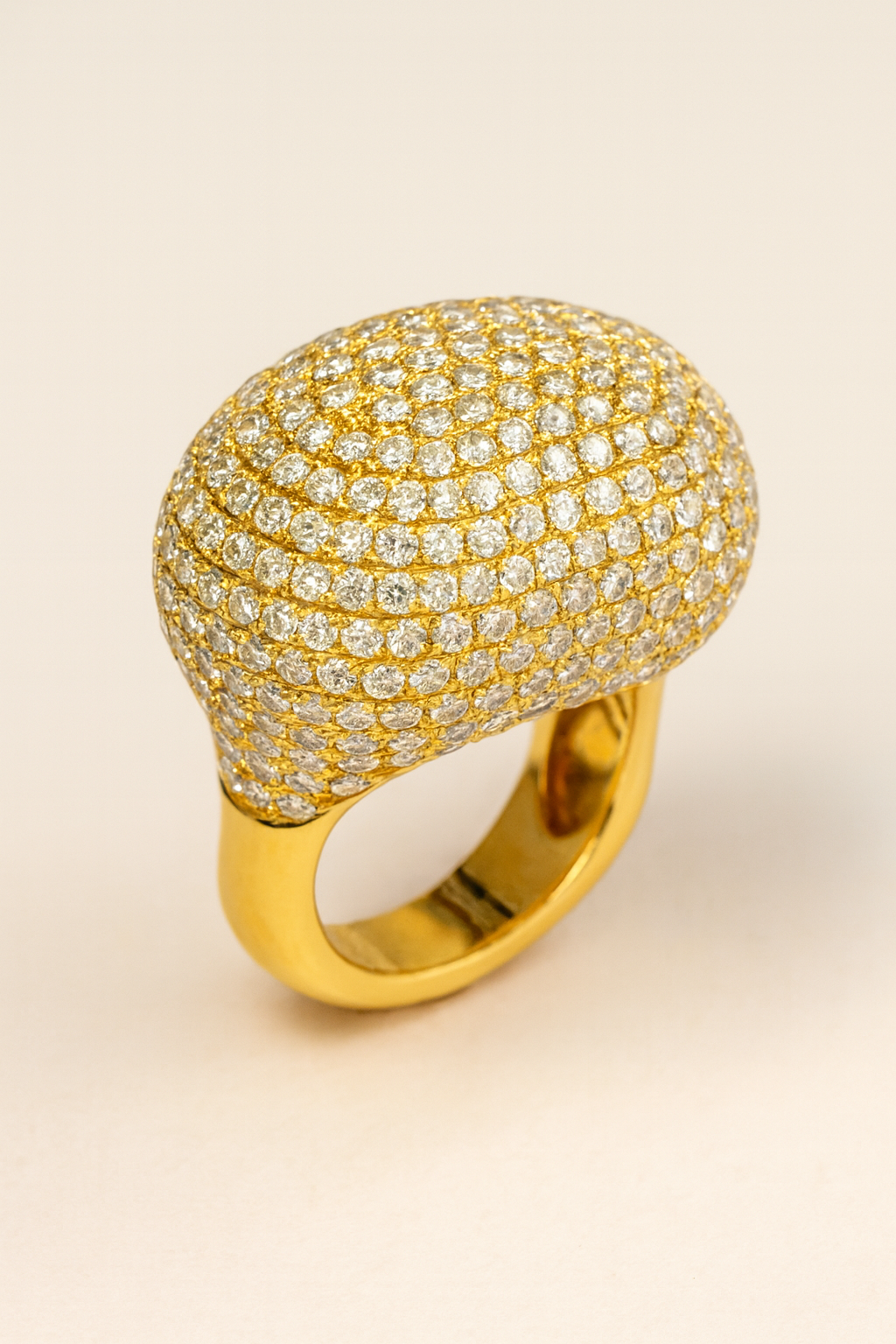 Marjorie Dome Diamond Ring