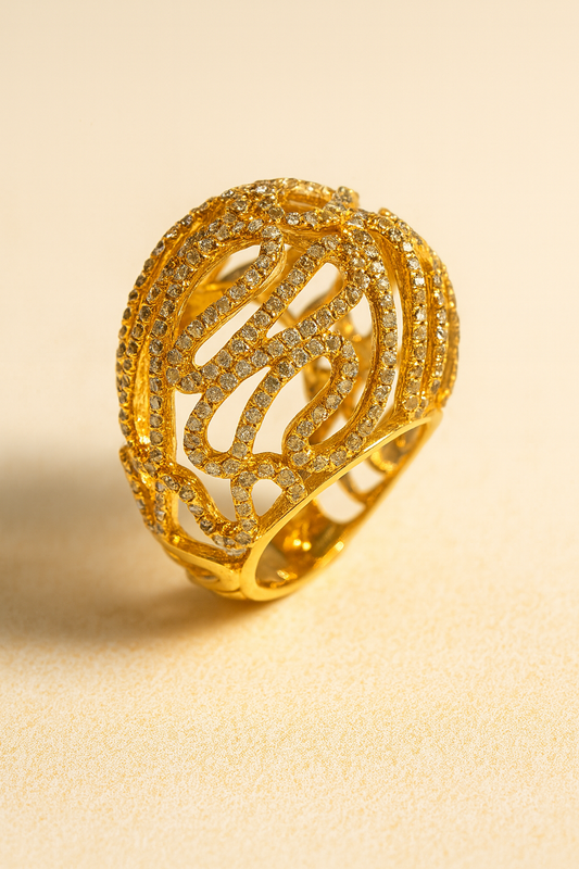 Ellis Lace Diamond Ring