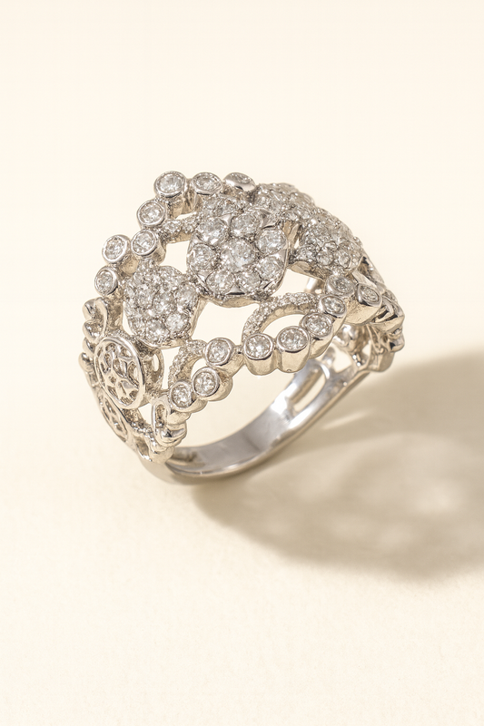 Sloane Celestial Bloom Diamond Ring