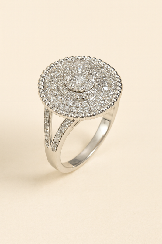 Enola Halo Diamond Ring