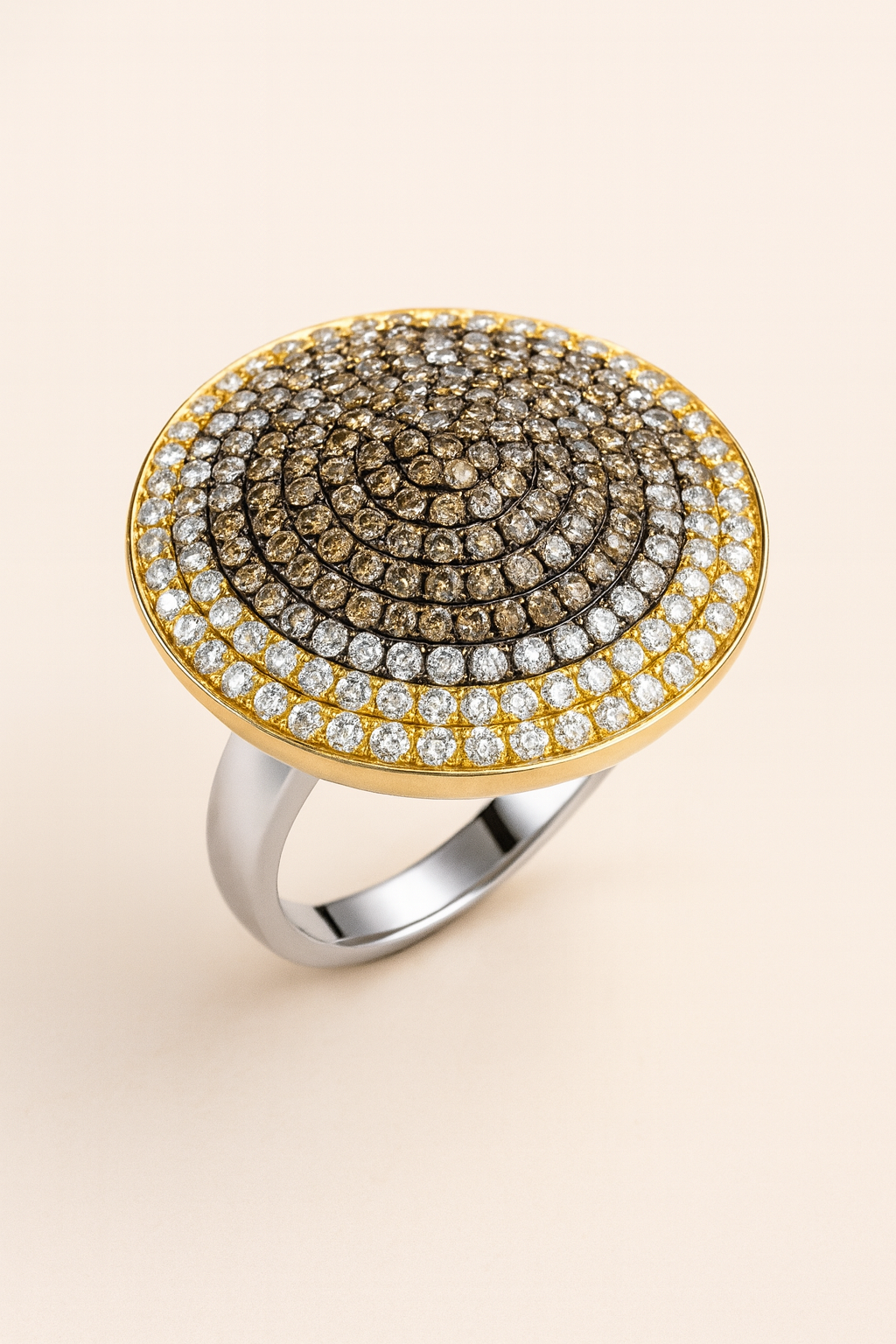 Morgan Eclipse Diamond Disc Ring