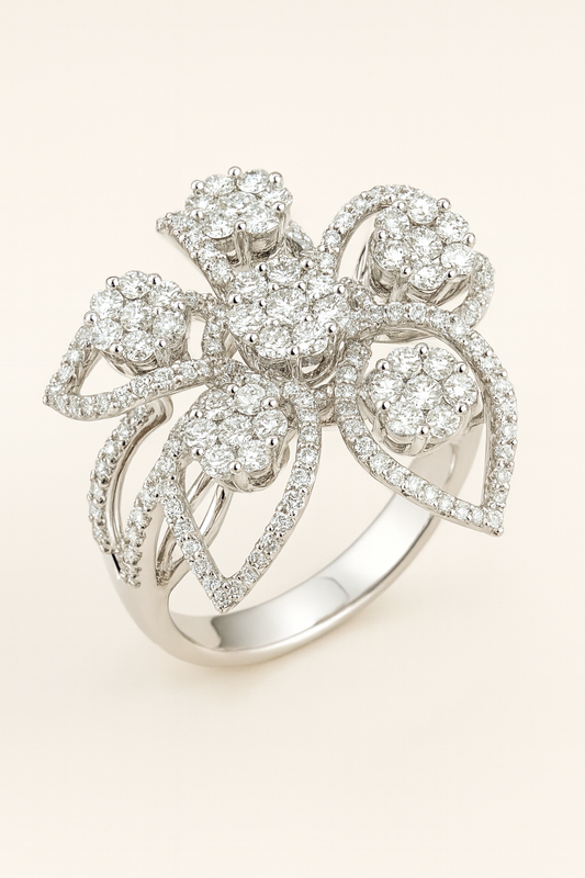Bernice Diamond Blossom Ring