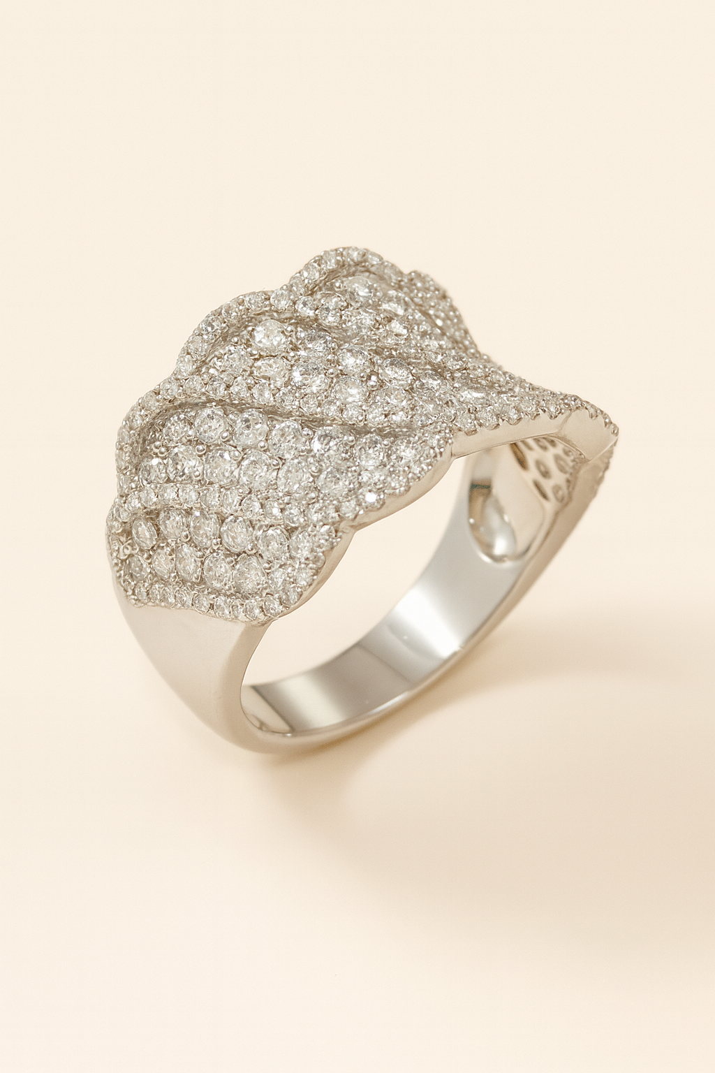 Juliette Diamond Petal Ring