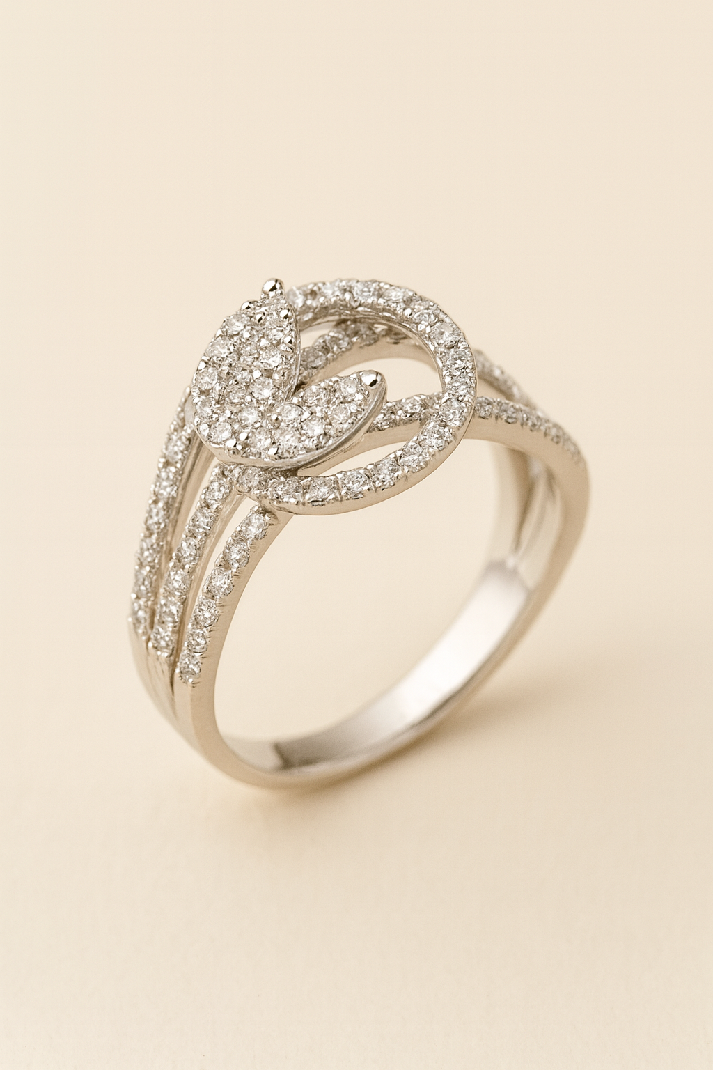Maya Laurel Diamond Ring