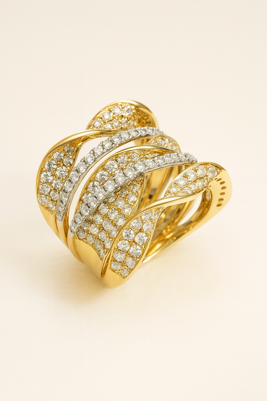 Rachel Cascade Diamond Ring