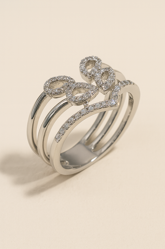 Linnea Diamond Dewdrop Harmony Ring