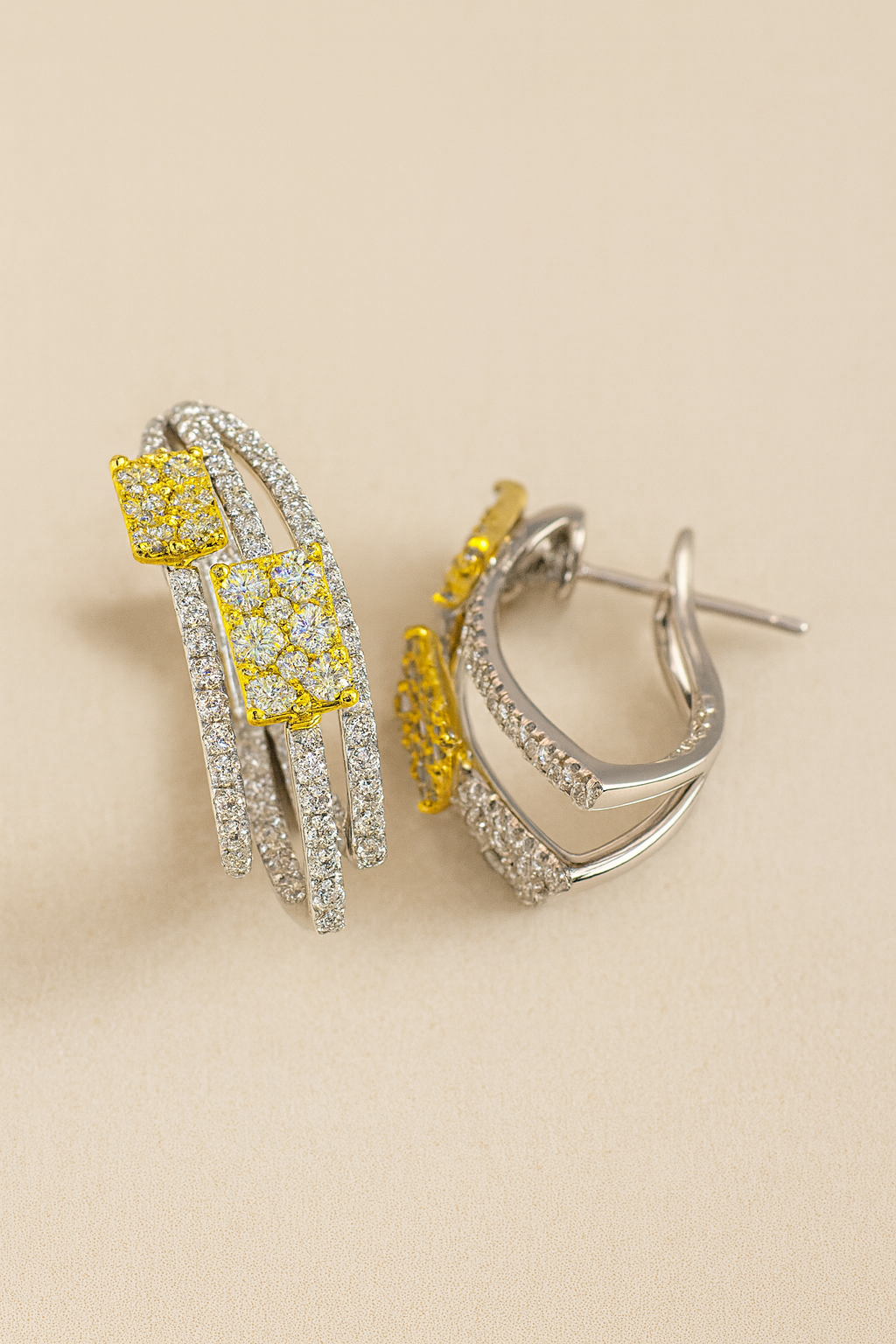 Greta Radiance Hoop Earrings