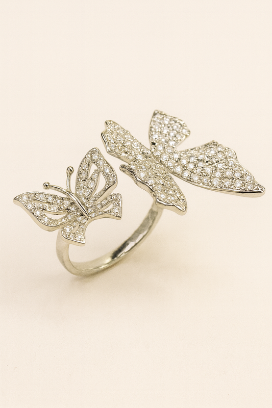 Priah Butterfly Diamond Ring
