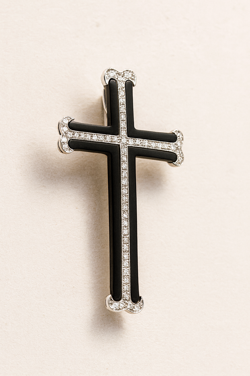 Noir Grace Cross Pendant