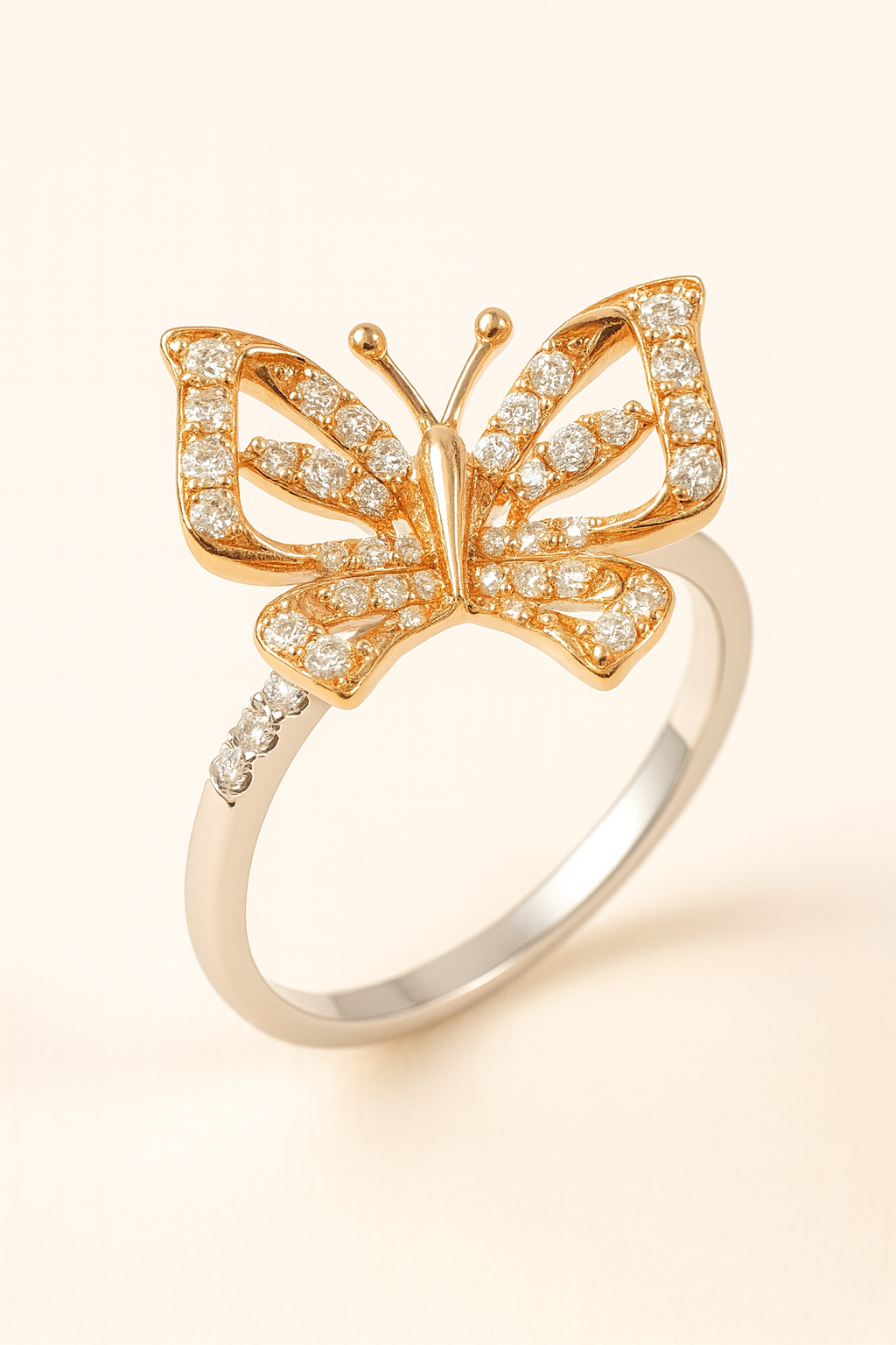 Fiona Butterfly Diamond Grace Ring