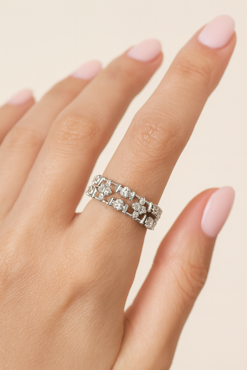 Ailyn Constellation Link Diamond Band