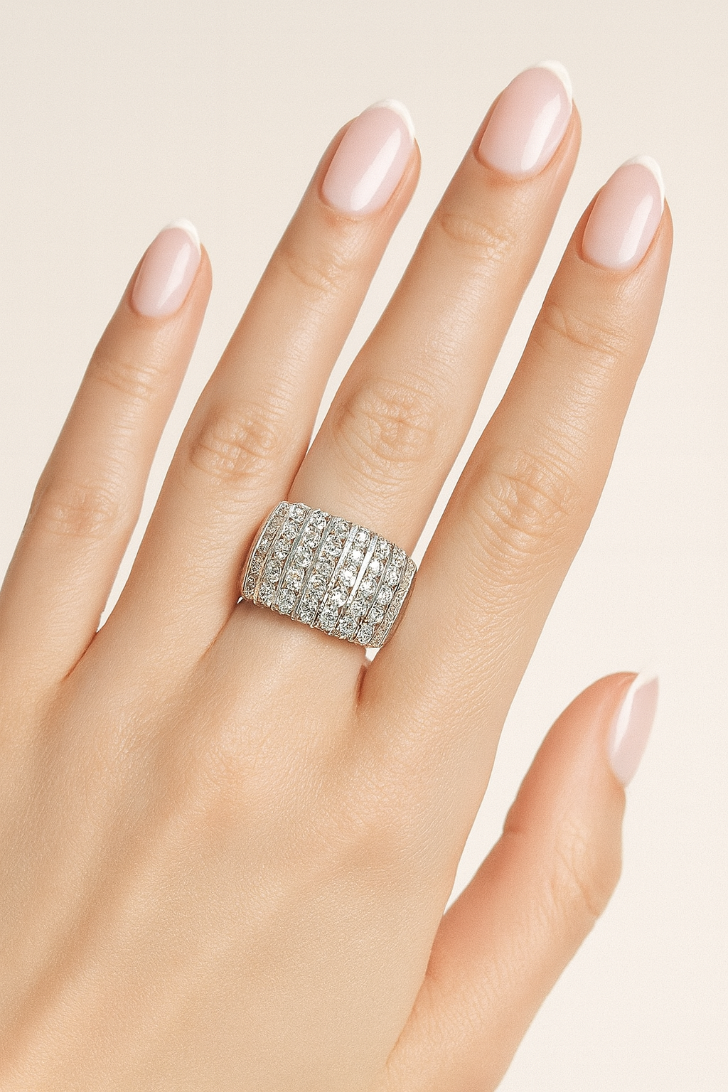 Alodia Diamond Strata Ring