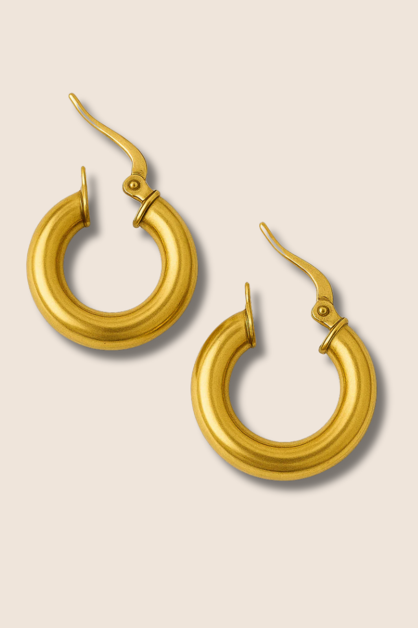 Amelia Gold Huggie Earrings