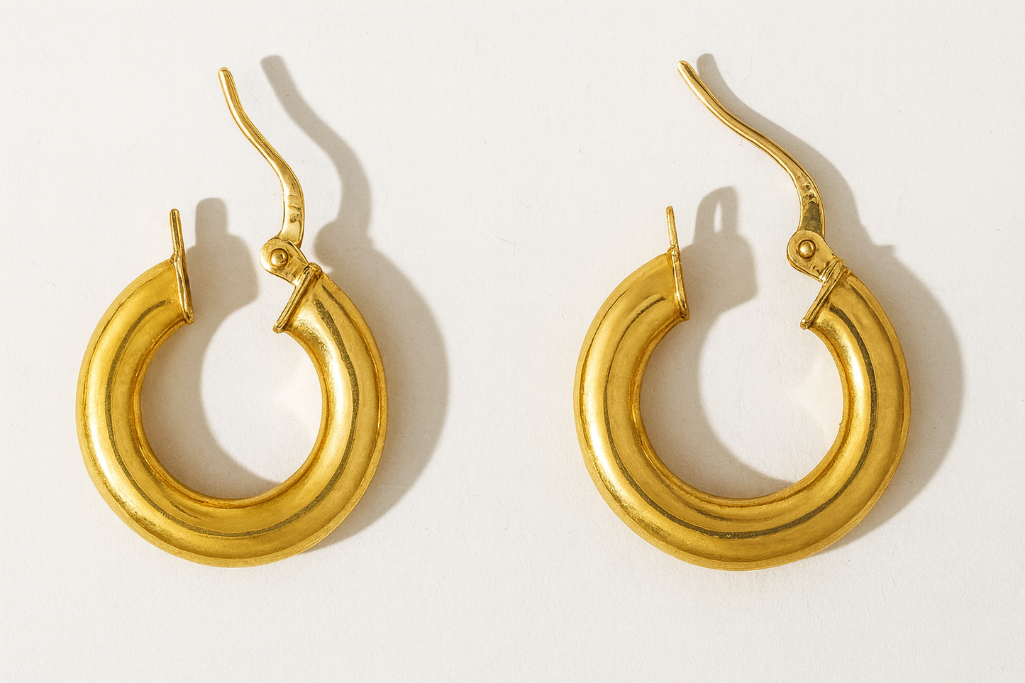 Amelia Gold Huggie Earrings