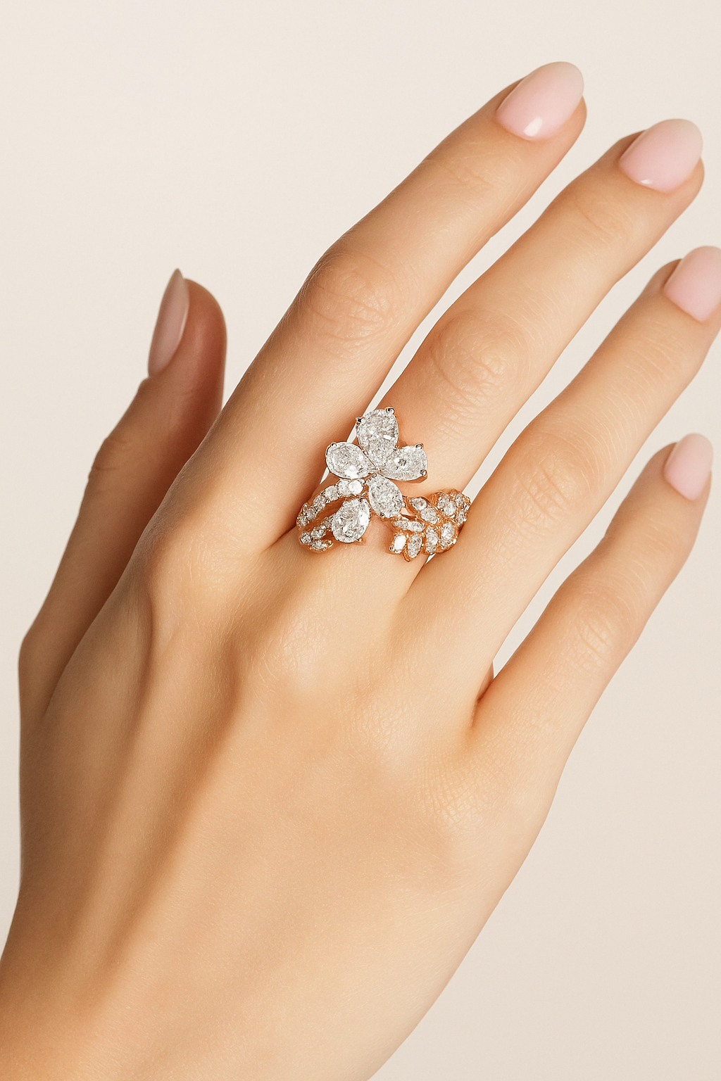 Brianna Bloom Diamond Ring