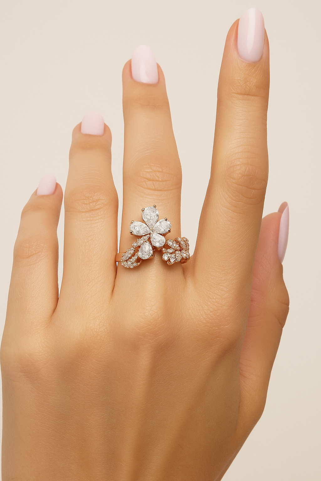 Brianna Bloom Diamond Ring