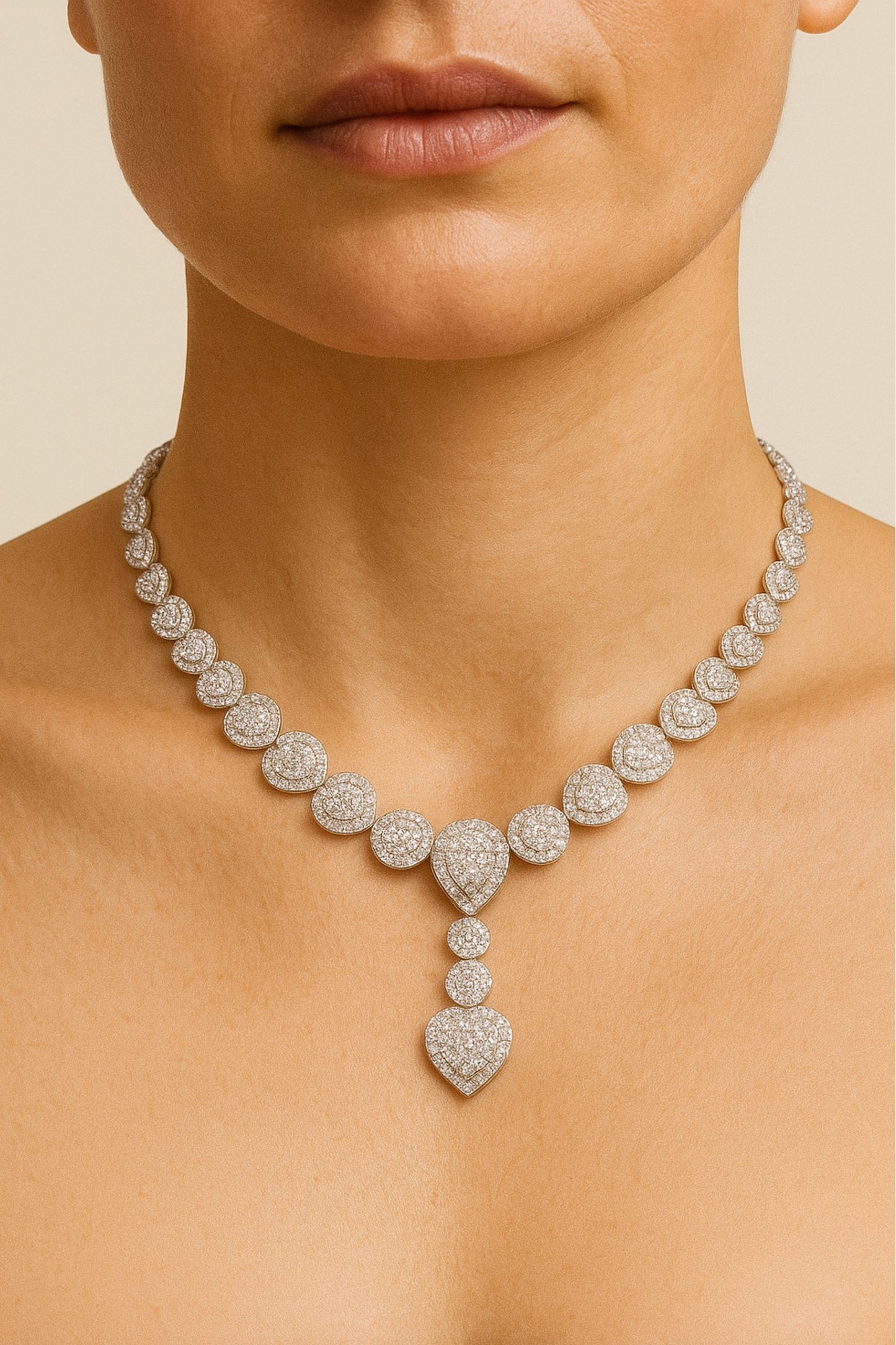 Donatella Diamond Choker