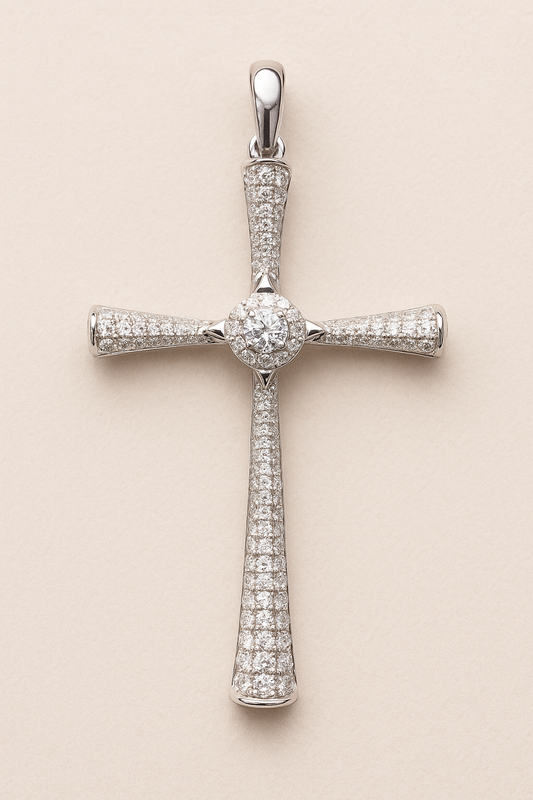 Gracebeam Diamond Cross Pendant