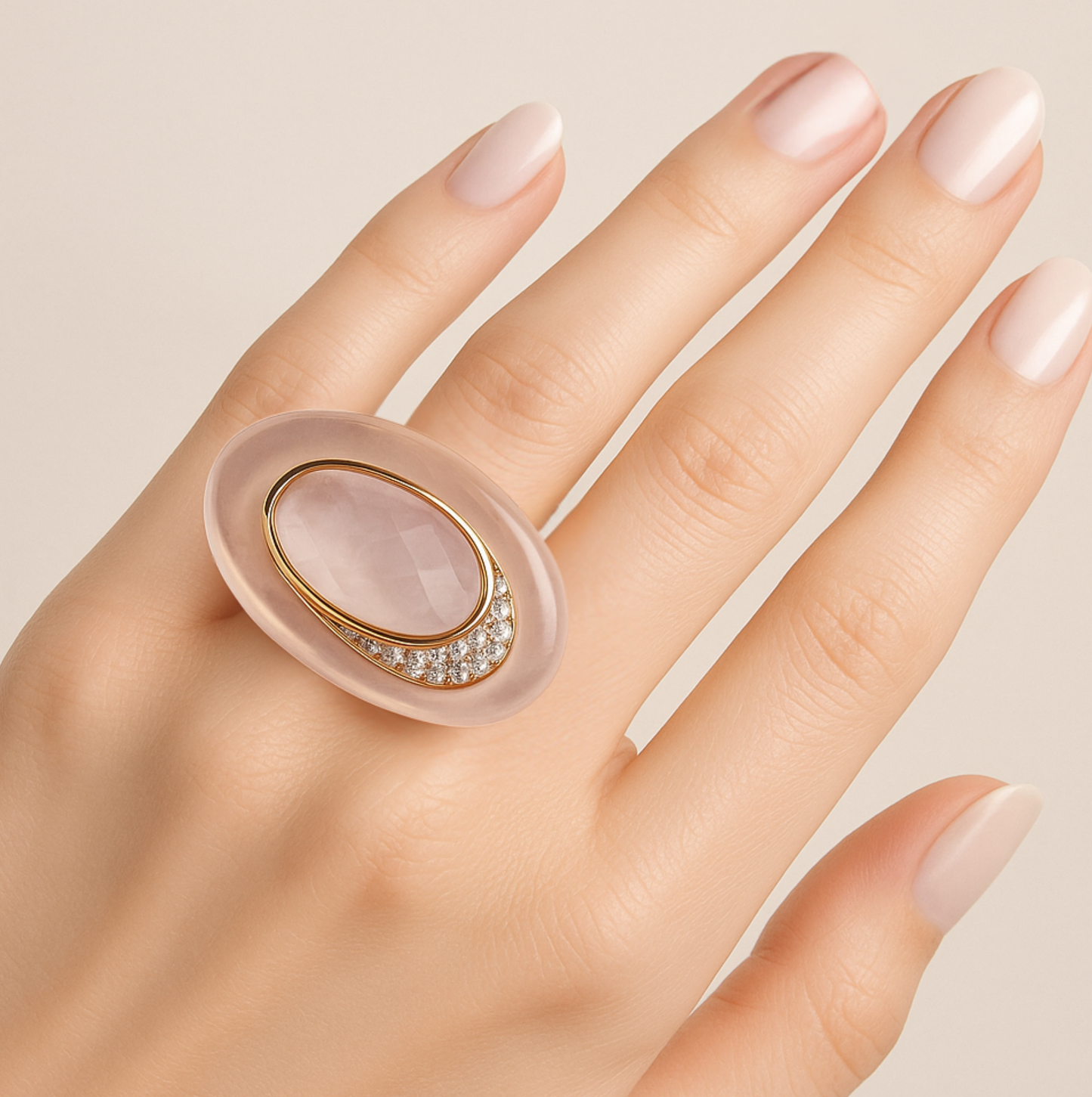 Ingrid Orbit Diamond Ring