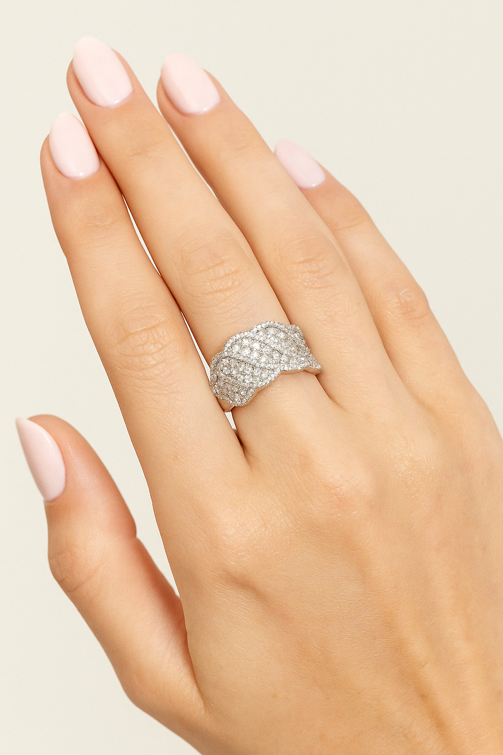 Juliette Diamond Petal Ring