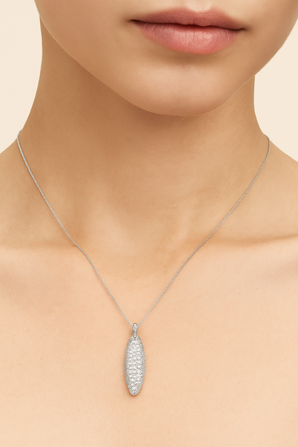 Lilah Starlit Marquise Diamond Pendant