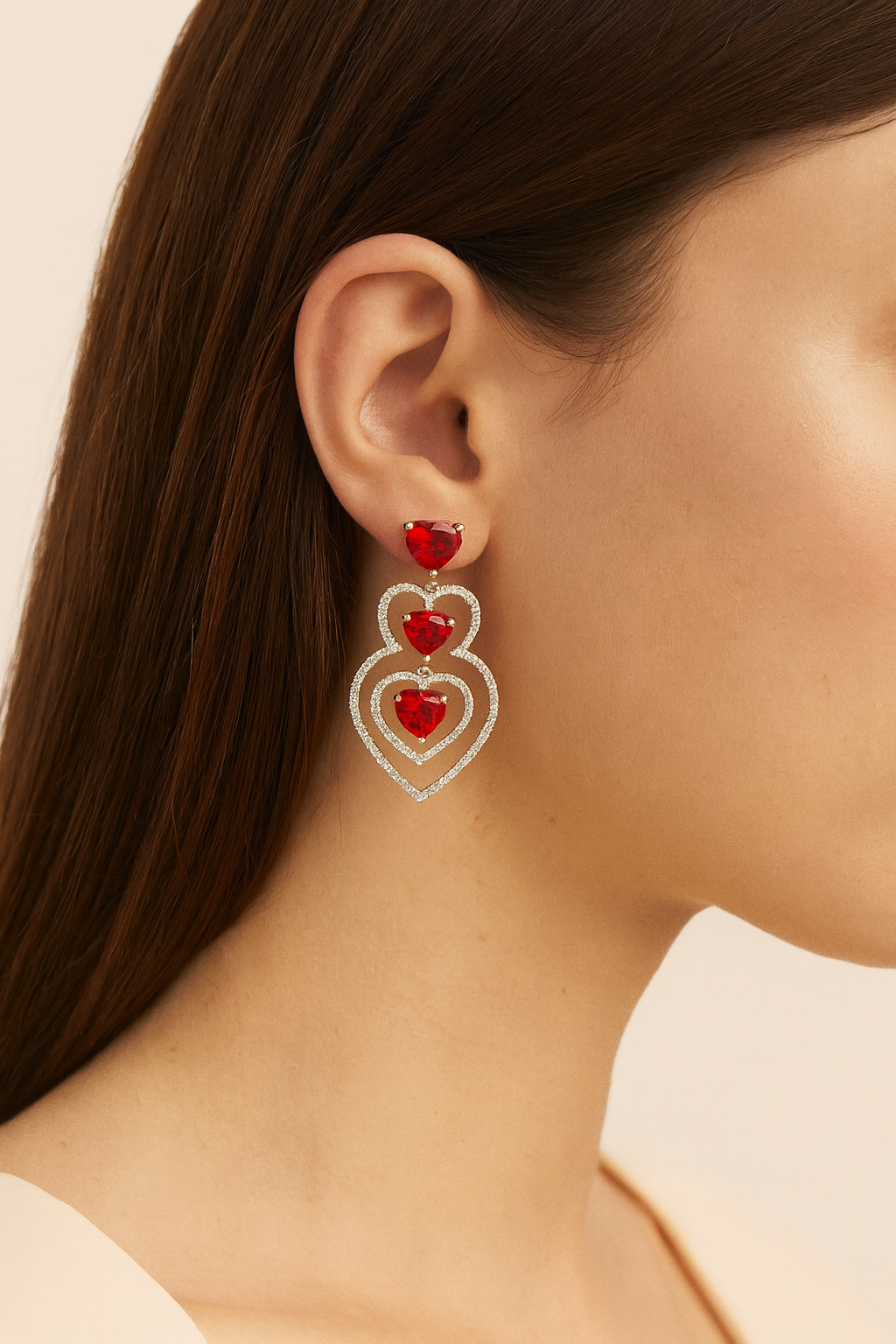 Lilith Cascade Diamond Earrings