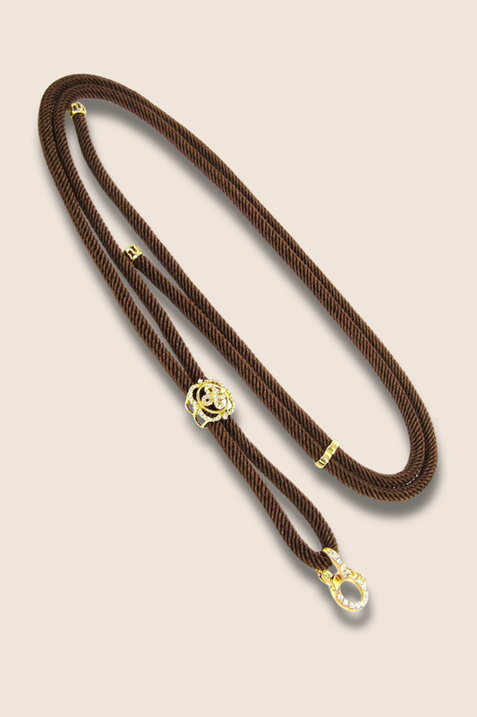 Madeleine 18K Pure Gold Diamond Necklace