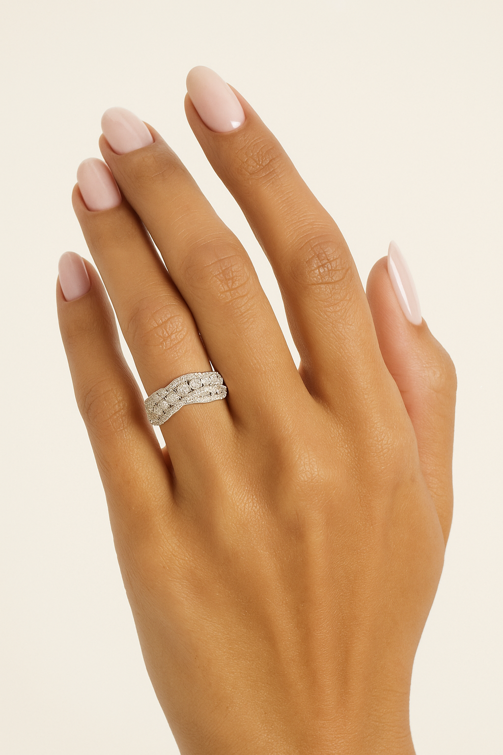 Phoebe Diamond Cascade Ring