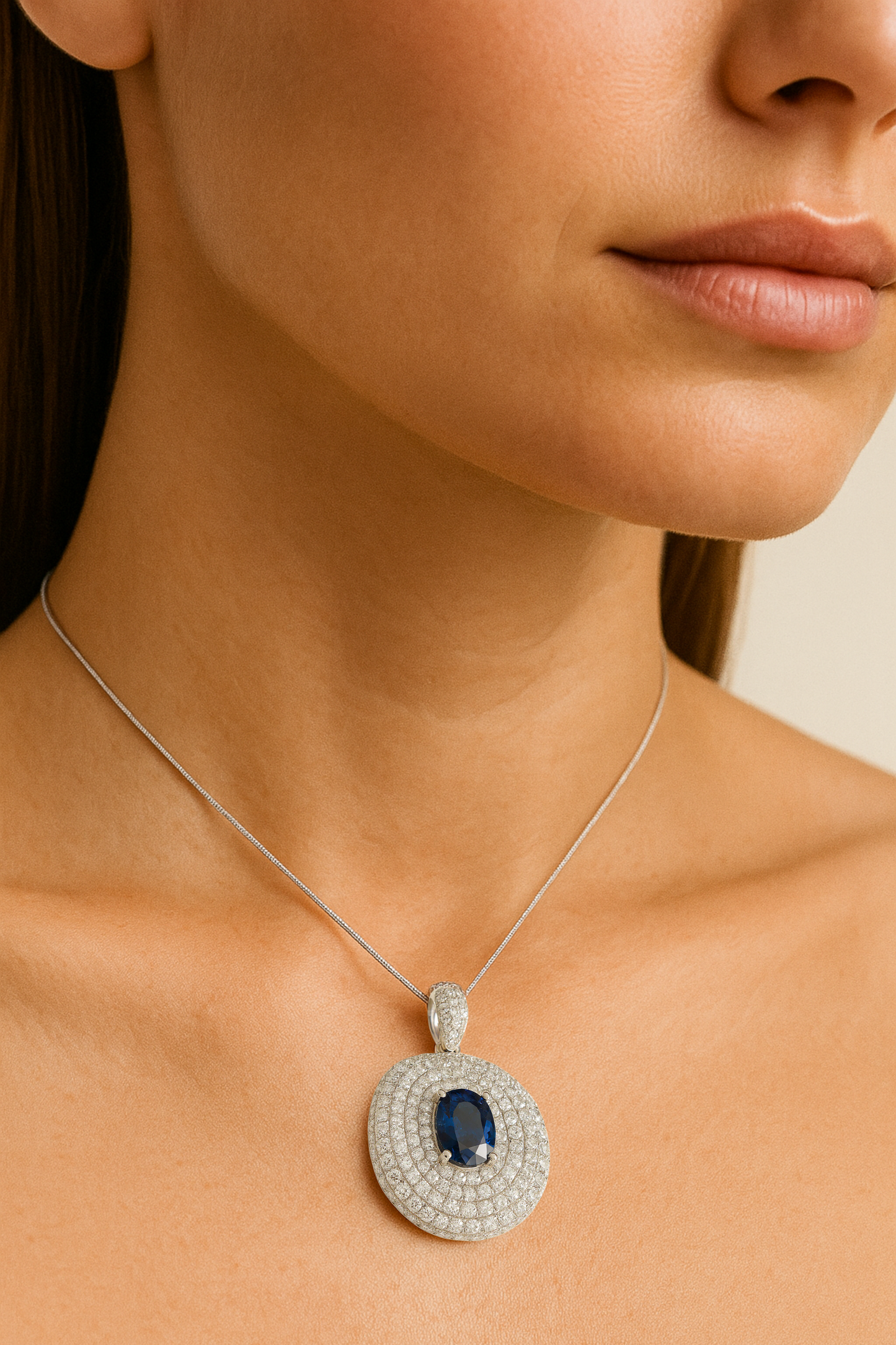 Marisela Celestial Halo Pendant