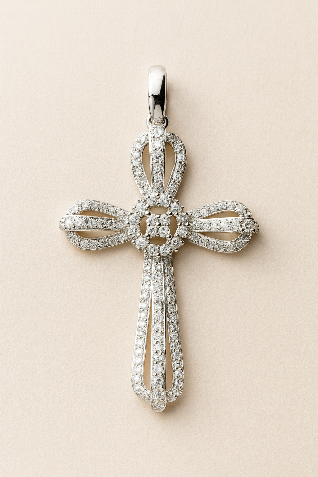 Martha Eternal Radiance Diamond Cross Pendant