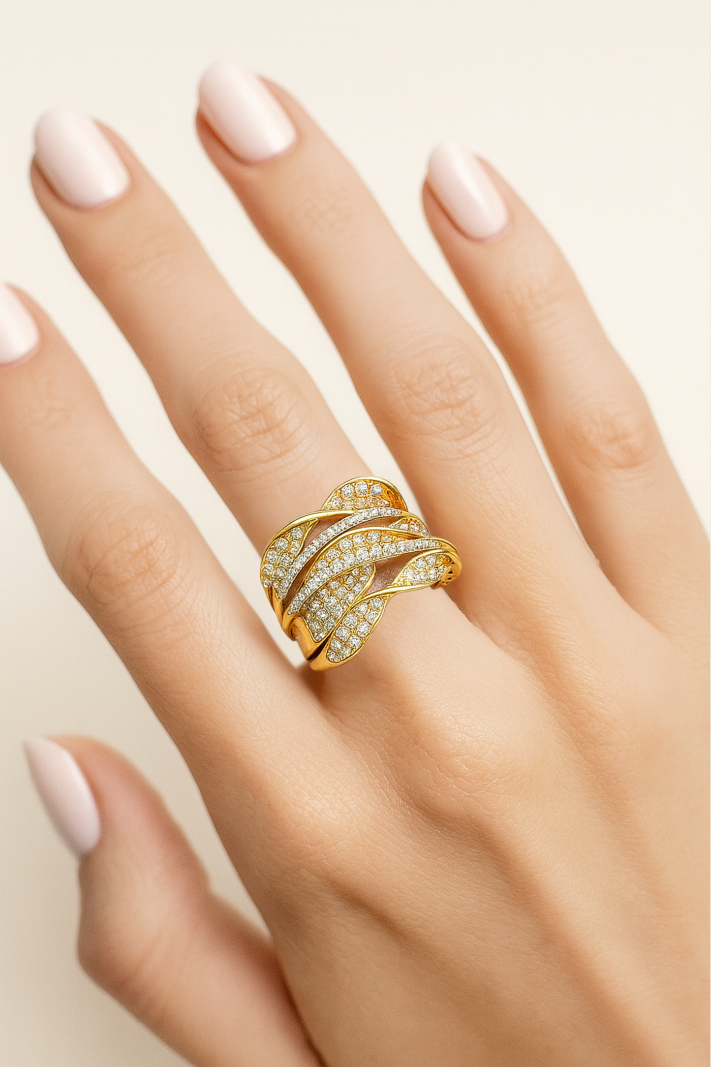 Rachel Cascade Diamond Ring
