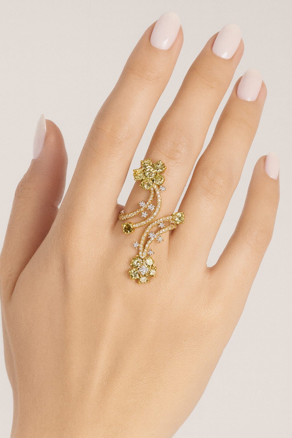 Sabrina Vine Diamond Ring