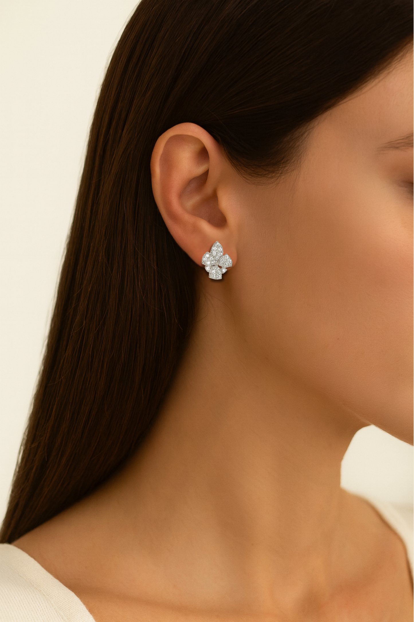 Sasha Diamond Blossom Studs